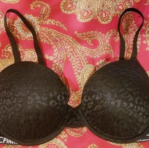 NWT PINK VICTORIA'S SECRET Padded Push-up bra